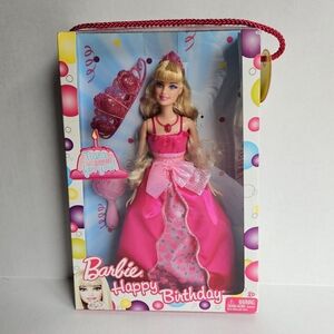 Happy Birthday Barbie with Tiara For You / 2009 / new in box / old stock